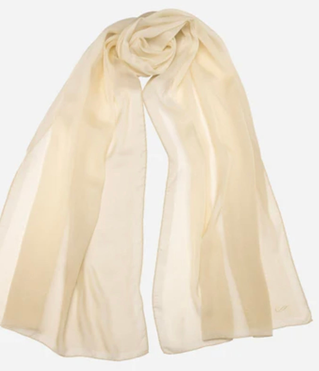 "Rhiannon" Shawl/Scarf/Sarong in black and champagne